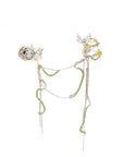 Midnight Rose Garden double rings