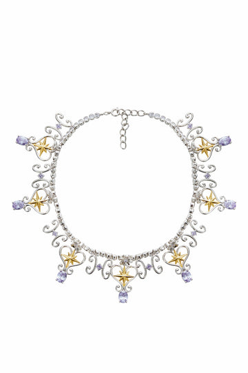 Blossoms on the Stars necklace