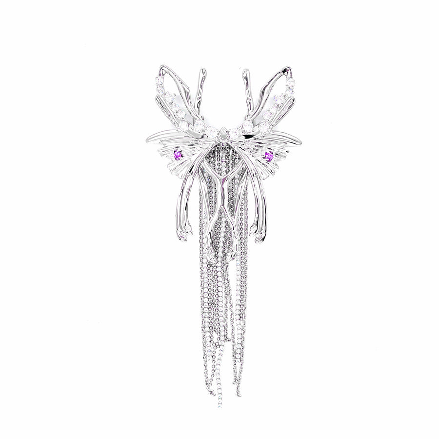 Electronic Butterfly Multifunctional necklace