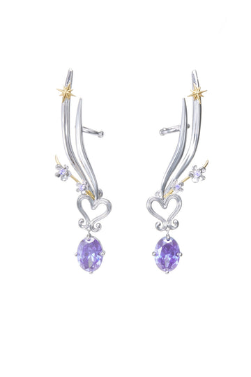 Blossoms on the Stars earrings