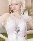 Electronic Butterfly Multifunctional necklace